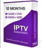 Thumbnail IPTV  subscription 12 month ,with warranty